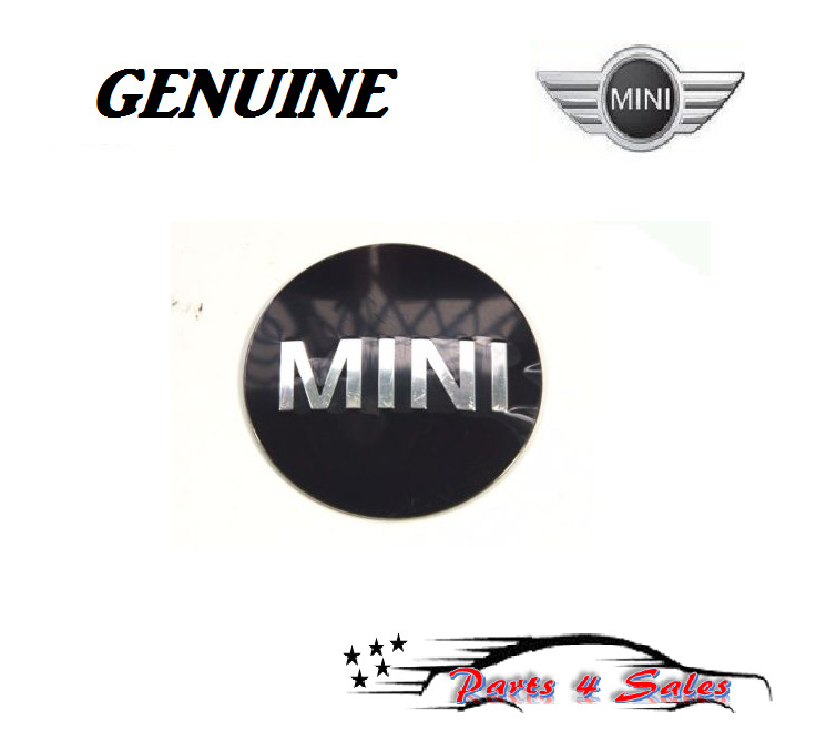 Mini Cooper Wheel Center Cap Emblem Sticker  36136758687 GENUINE NEW