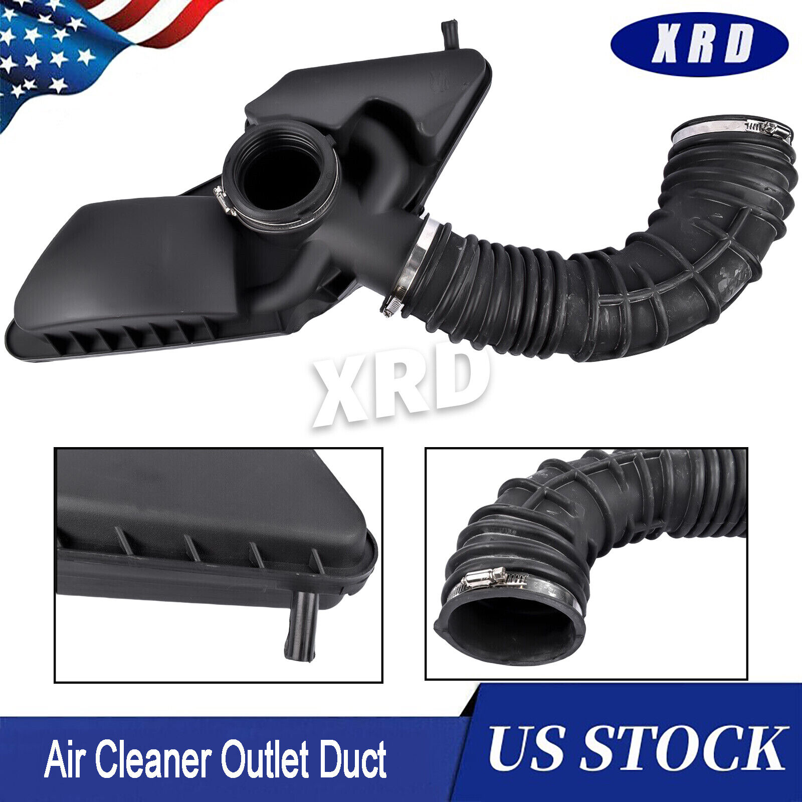 Outlet Duct + Air Intake Hose Tube For 2.4L Buick Regal Chevrolet Malibu Impala