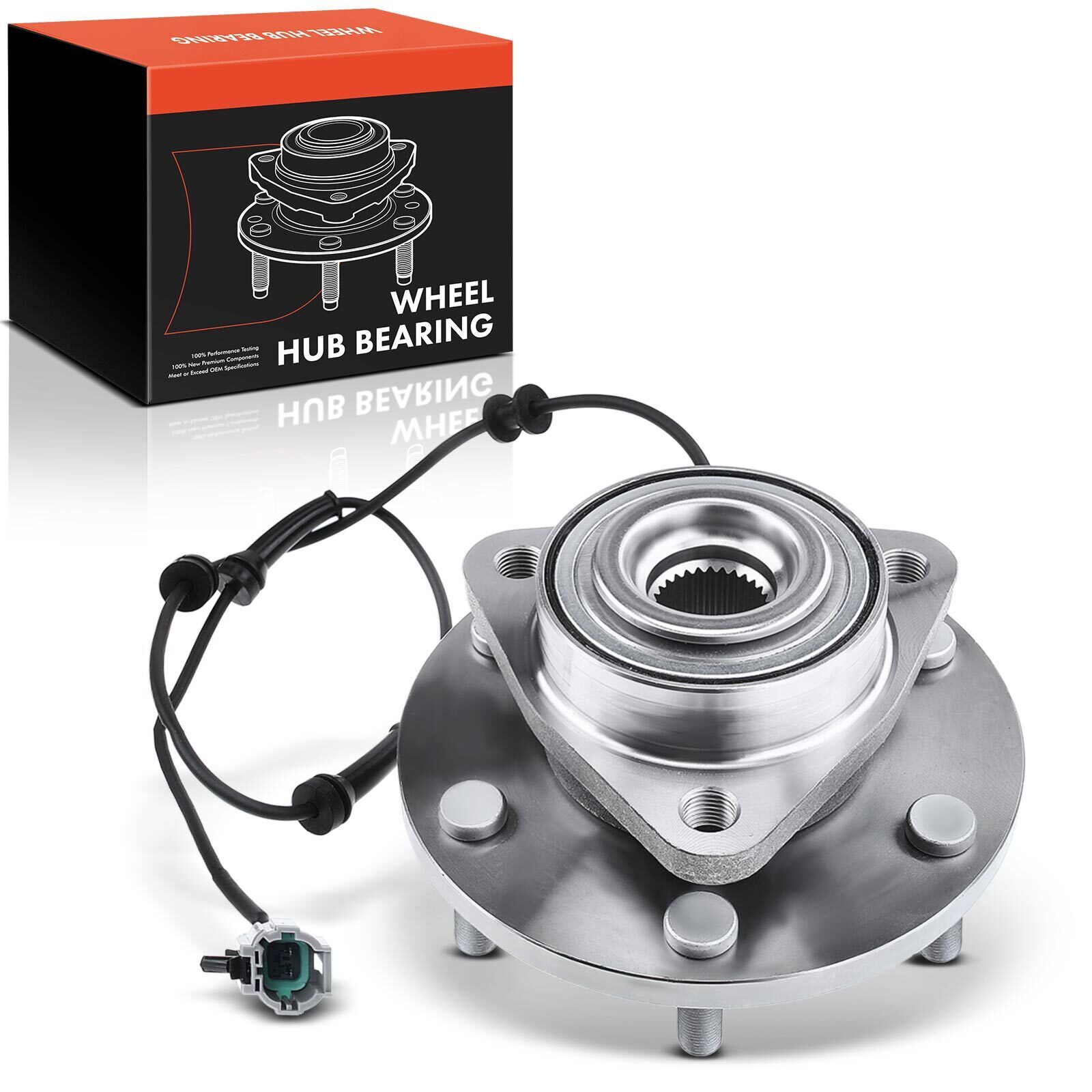 Front LH or RH Wheel Hub Bearing Assembly for Nissan Titan Armada 08-12 Infiniti