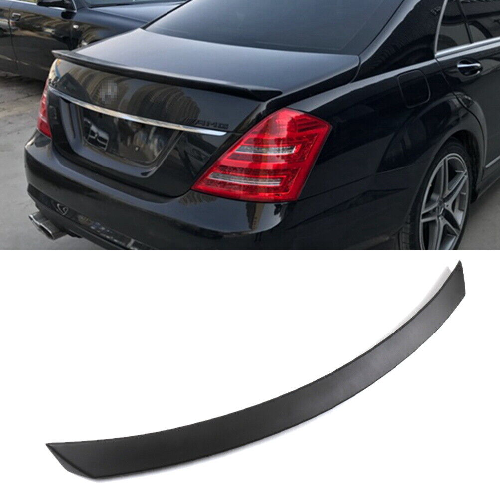 Trunk Spoiler Wing Visor For 07-13 Mercedes Benz W221 S550 S600 S65 S63 AMG 6.3L