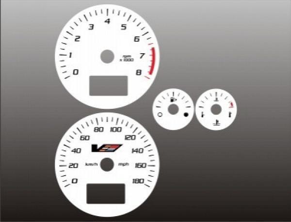 White Face Gauges for 2004-2007 Cadillac CTS-V