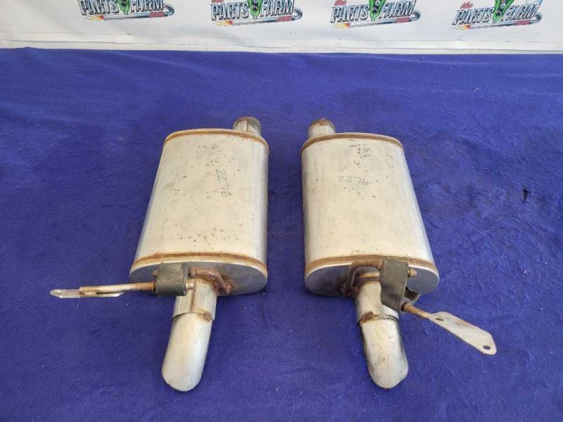 1999-2004 Ford Mustang Cobra SVT DOHC Pair Aftermarket Mufflers Exhaust 2276