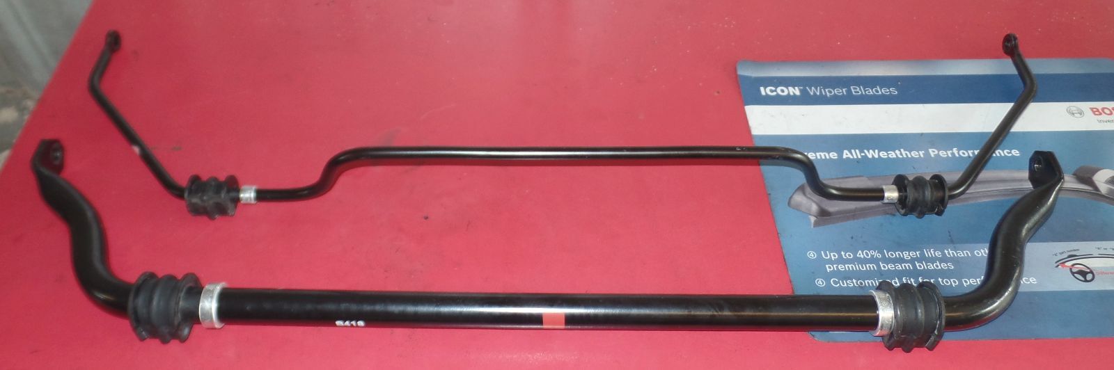 Nissan GT-R R35 Front and Rear OEM Sway Bars 2015
