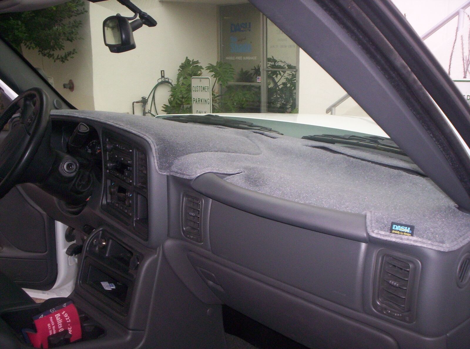 Ford Ranger 1995-2011 No Sensor Carpet Dash Board Cover Mat Charcoal Grey