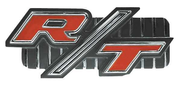 1967 Coronet R/T Trunk Lid Emblem. 2839637  NEW   YR1  