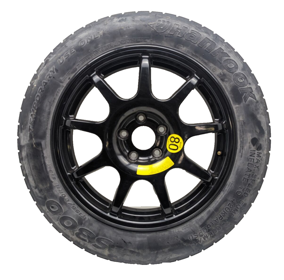 2009-2012 Hyundai Genesis 4.6L Spare Emergency Tire Donut Wheel  