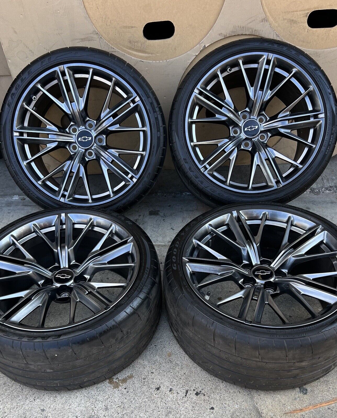 20” Factory Chevrolet Camaro ZL1 ZL-1 Wheels Rims Tires TPMS Factory OEM 2023