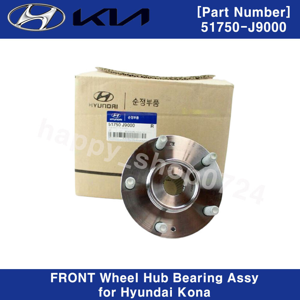 Genuine 51750J9000 FRONT Wheel Hub Bearing Assy for Hyundai Kona 2018-2023