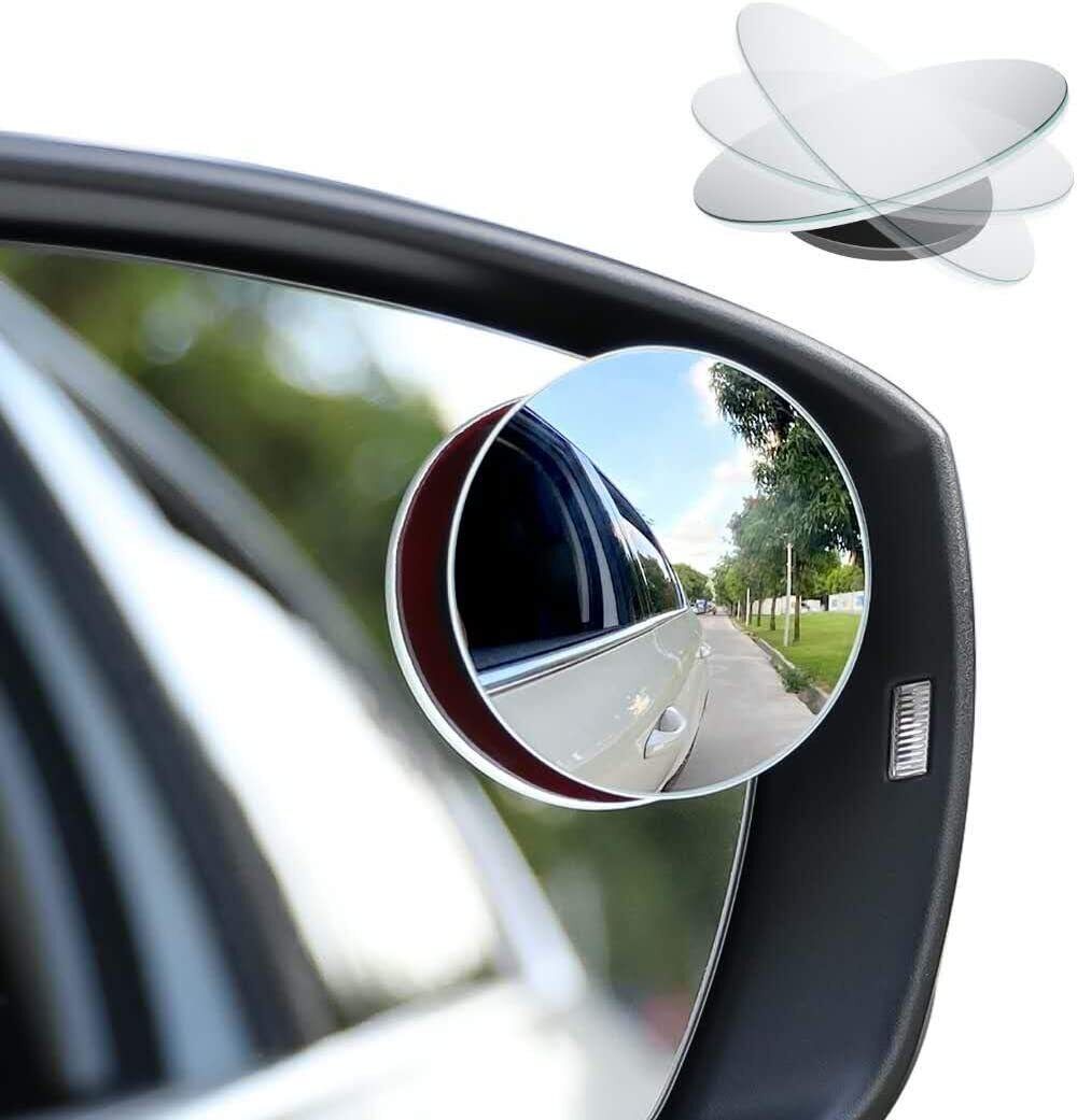 2x Punto Ciego Espejo Espejos Para Carros Retrovisor Pequeños Espejitos De Car