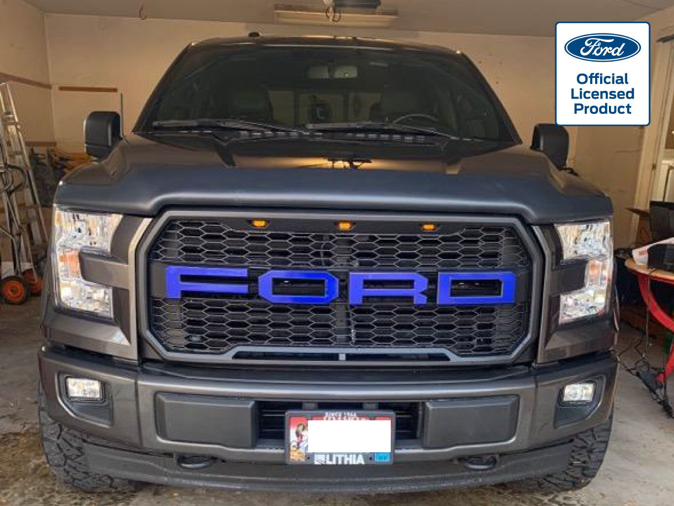 2015-17 Ford F-150 Paramount Raptor Style Aftermarket Grille Letters Vinyl Decal