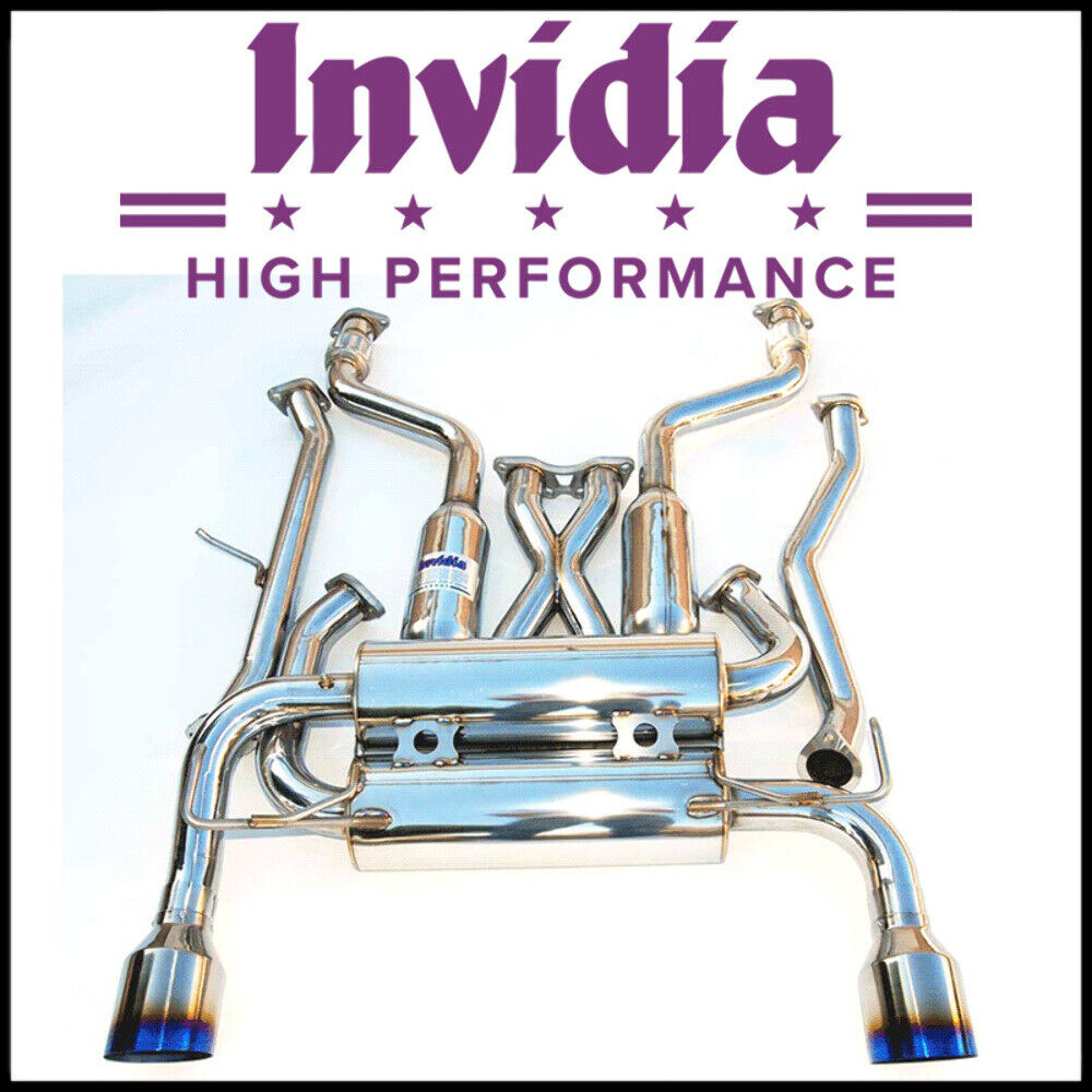 Invidia Gemini Titanium Tip Cat-Back Exhaust System fit 2009-2012 Infiniti FX35