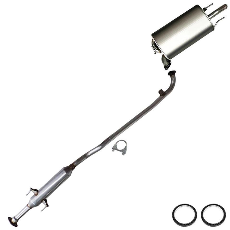 Stainless Steel Exhaust System Fits 2004-06 ES330 2002-06 Camry 2004-08 Solara