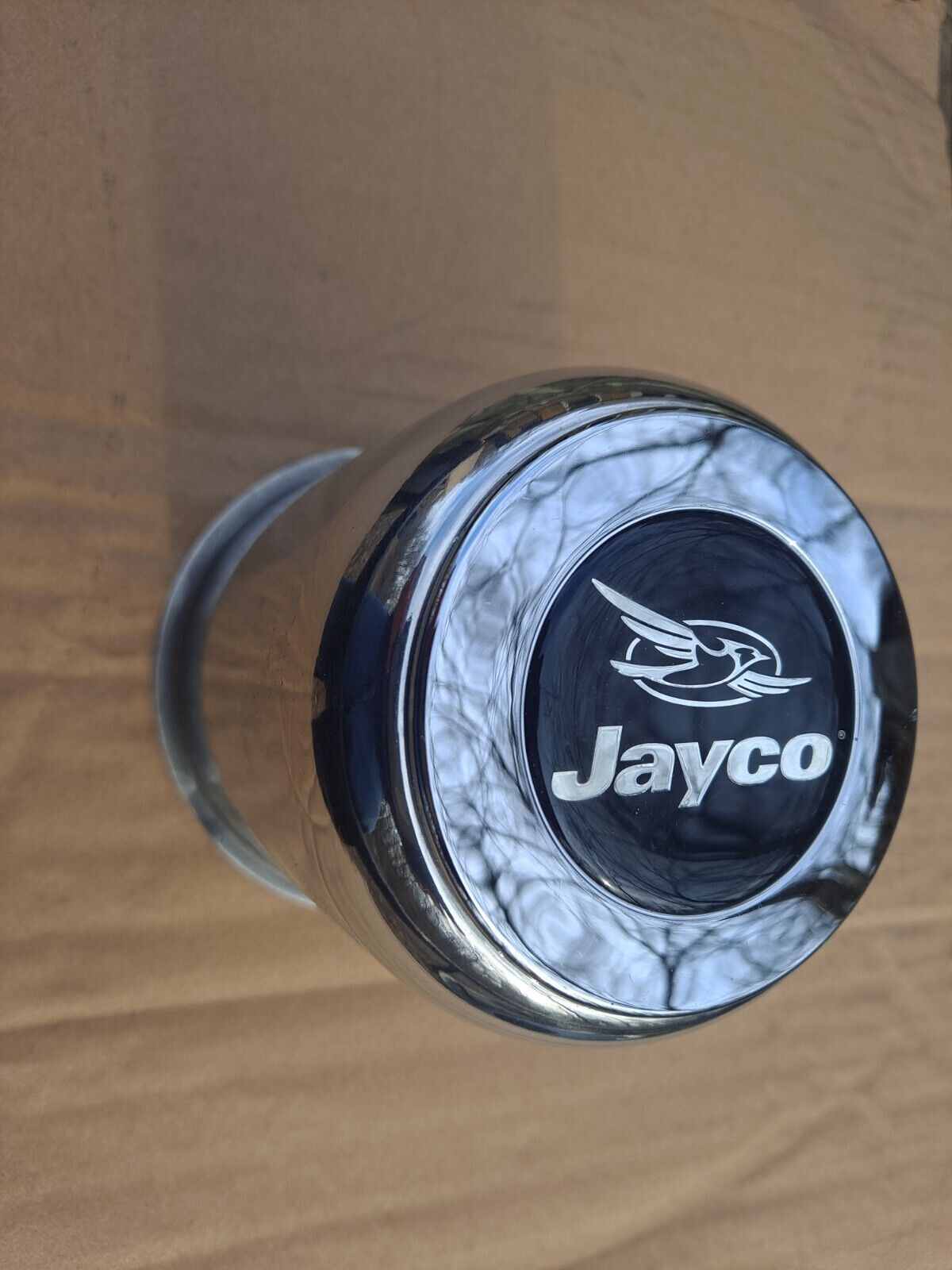 JAYCO OEM SS CENTER CAP(S) FOR A 15 INCH / 16 WHEEL 6 LUG  (PRICE PER CAP) 3.75 