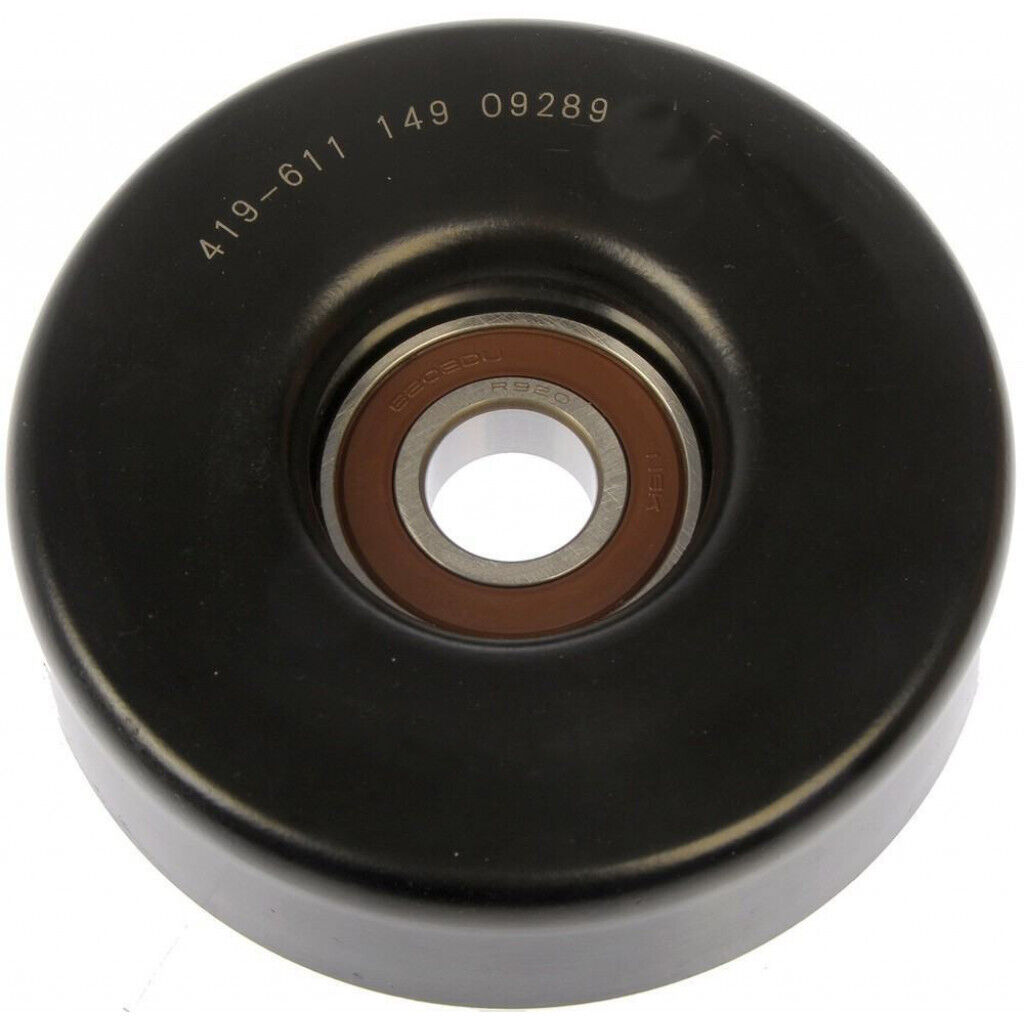 For Chevy Celebrity 1990 Idler Pulley | Black | Steel | Aisi | 1008 | 10040810