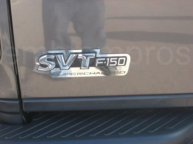 1999-2004 F150 Lightning Stainless Accent to SVT Emblem