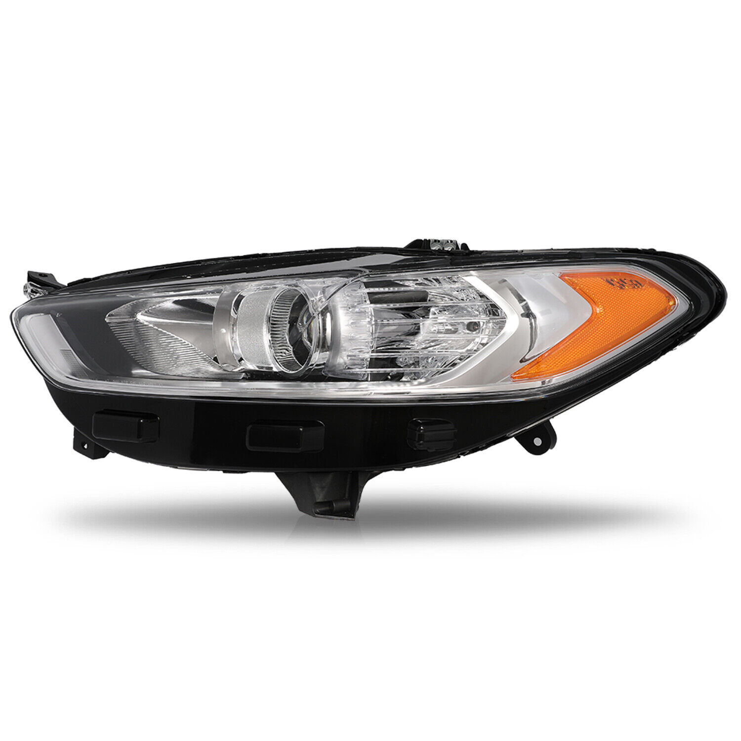 Halogen Left Driver Side Headlight Lamp For 2013 2014 2015 2016 Ford Fusion