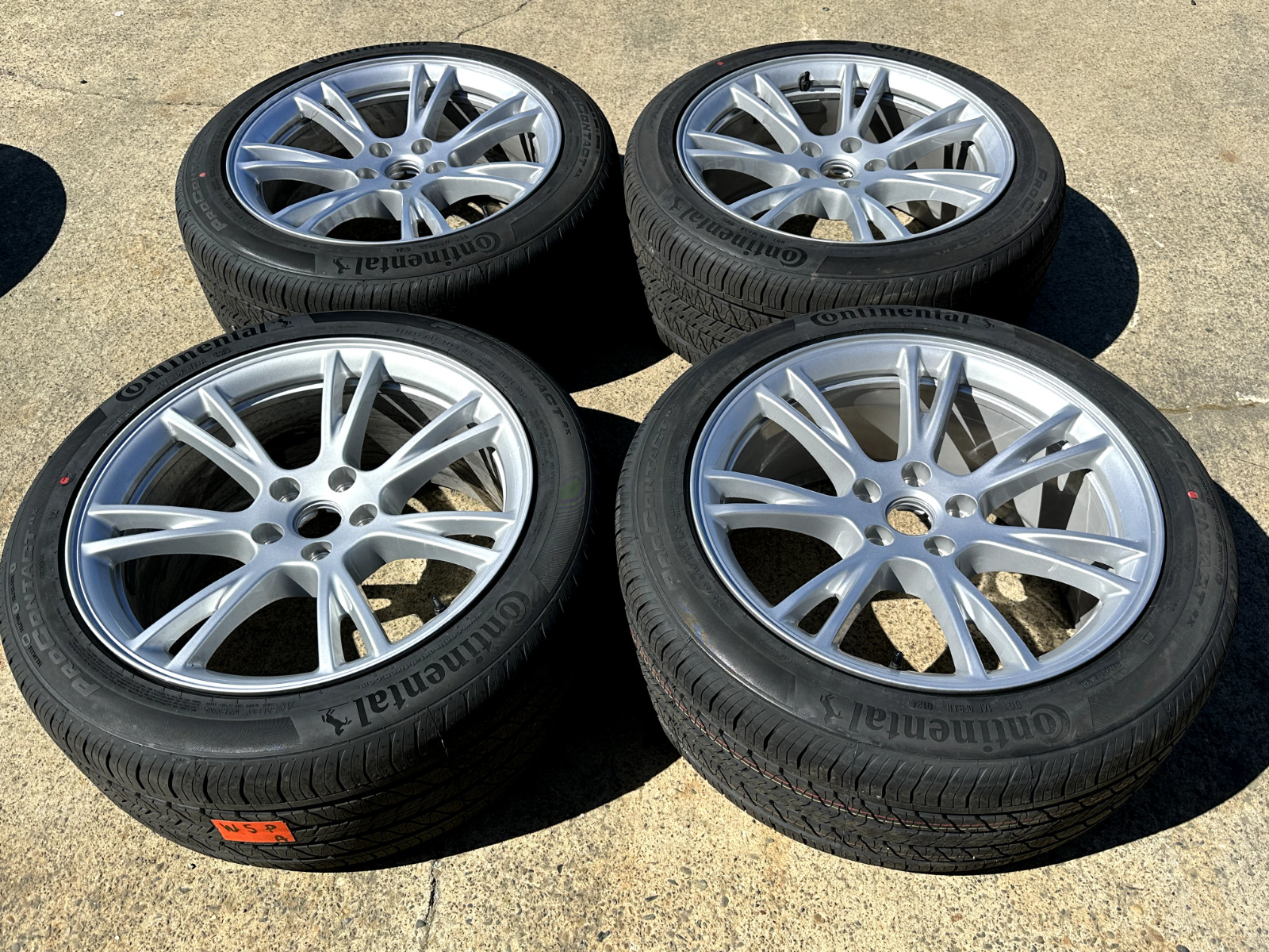 19” 2023 Tesla Model Y Gemini  Factory OEM Wheels/Tires Continental 255/45/19