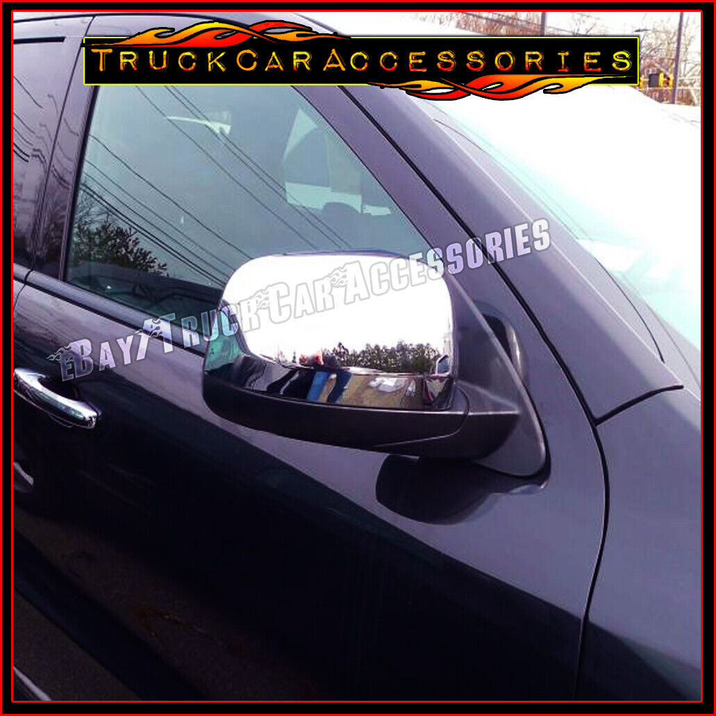 For JEEP Grand Cherokee 2011 2012 2013 2014 2015 2016 Chrome Top Mirror Cover