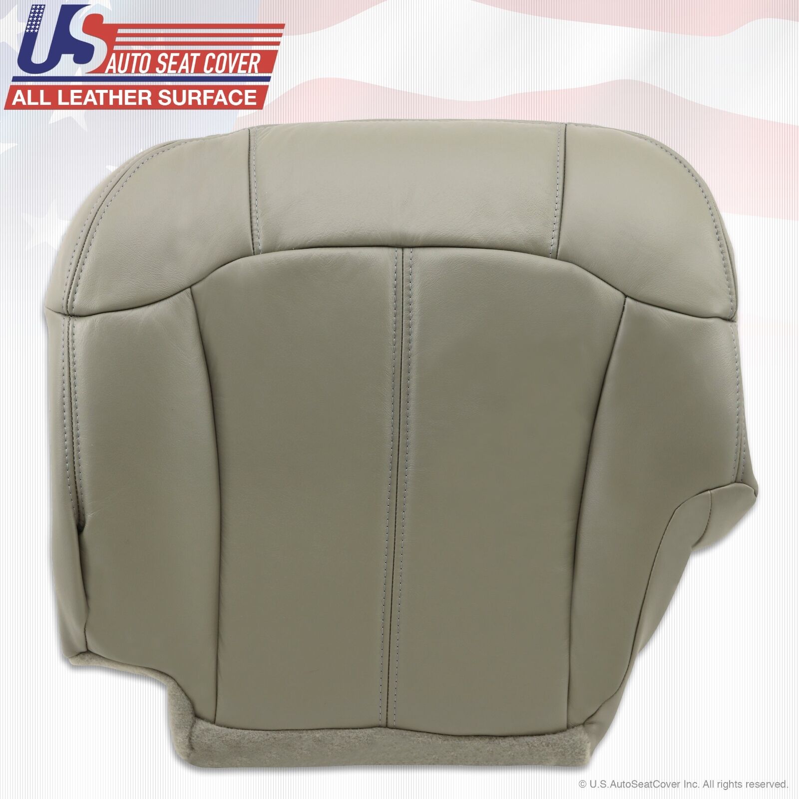 1999 2000 2001 2002 Chevy Tahoe Suburban Upholstery leather seat cover Gray 
