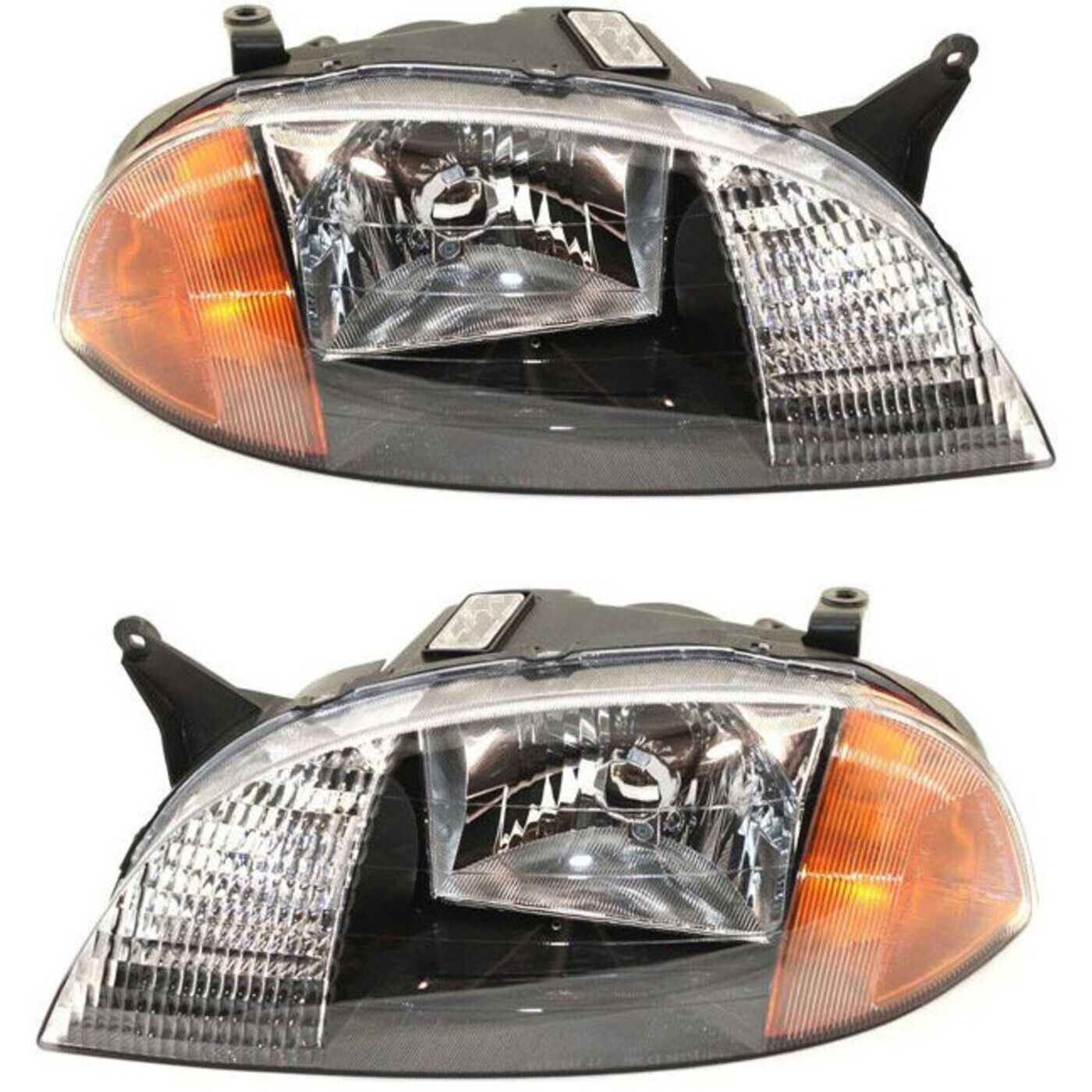 Headlight Set For 98-2001 Chevrolet Metro Suzuki Swift Left & Right Side