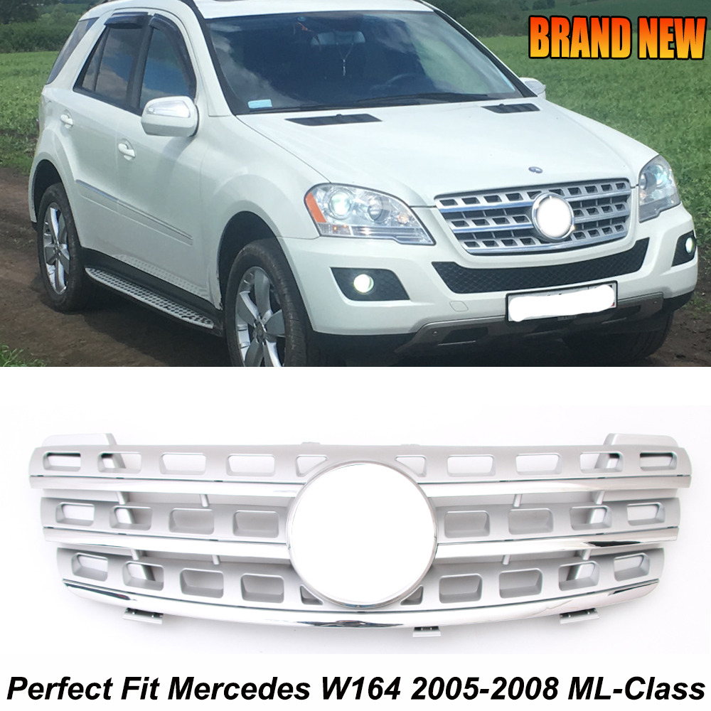 AMG Grille Front Grill For 2005-2008 Mercedes Benz W164 ML550 ML350 ML500 ML63