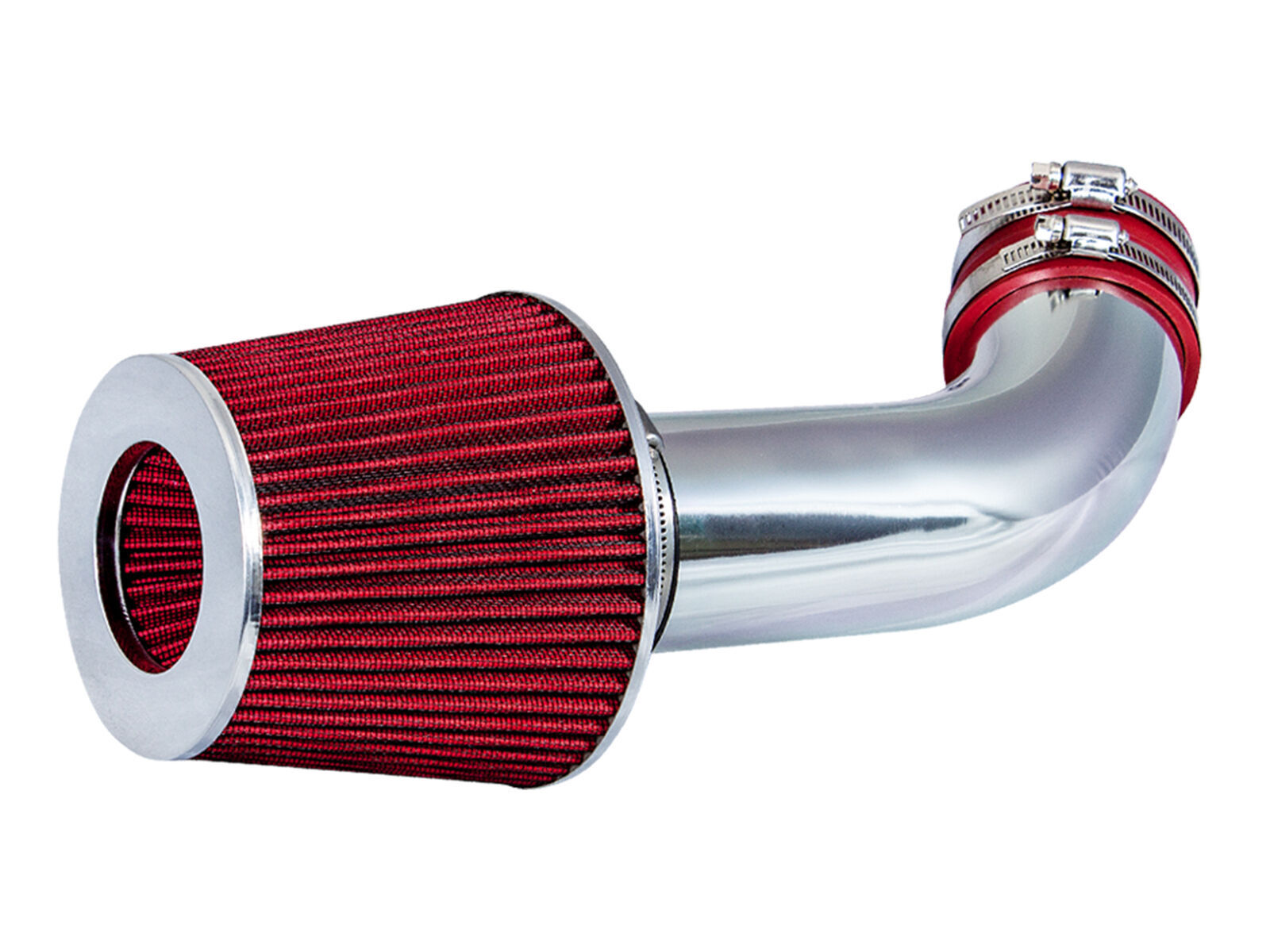 RED For Datsun 1975-1983 280Z 280ZX 2.8L NA L6 Ram Air Intake Kit +Filter