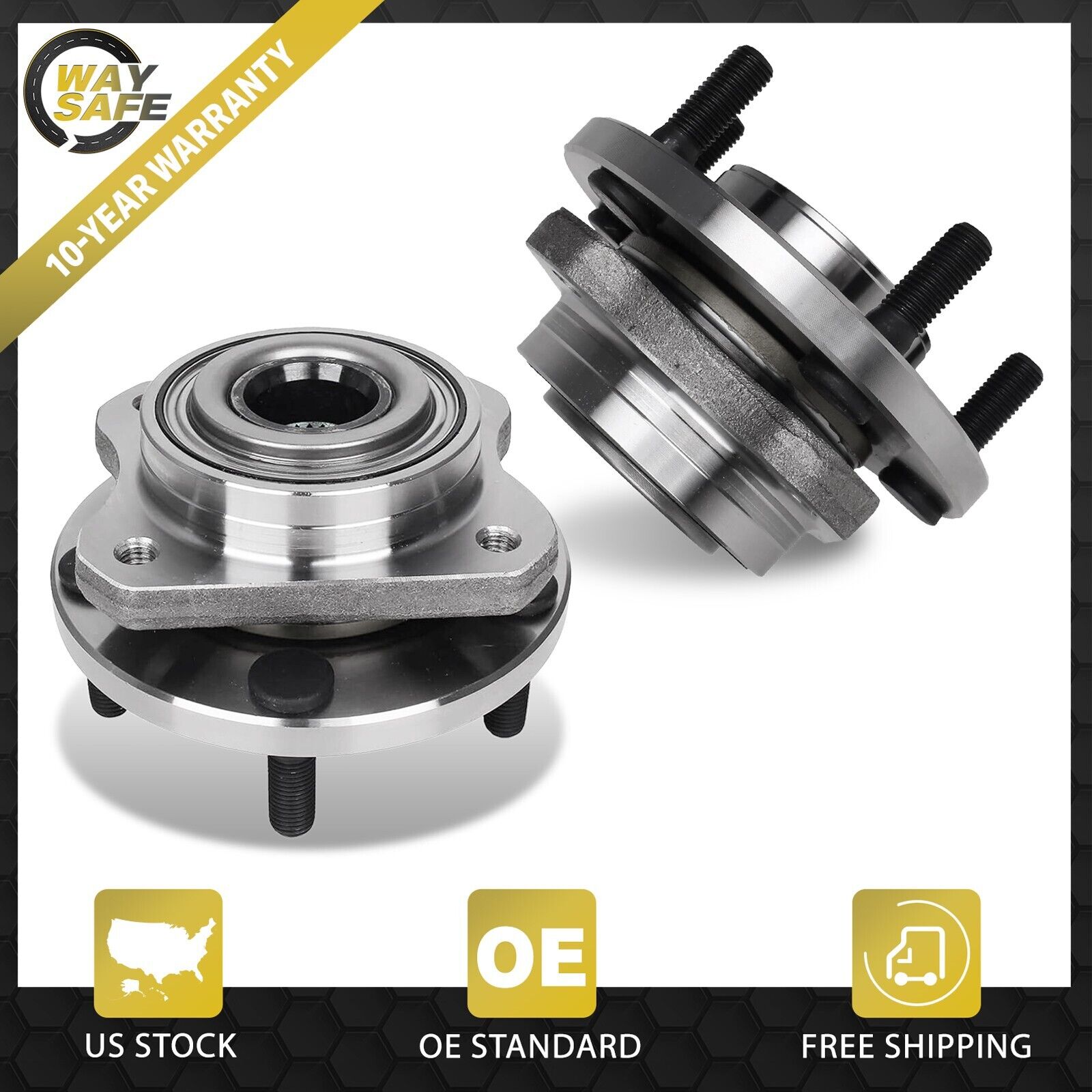 Front Wheel Hub Bearings for Town Country Dodge Grand Caravan Plymouth Prowler