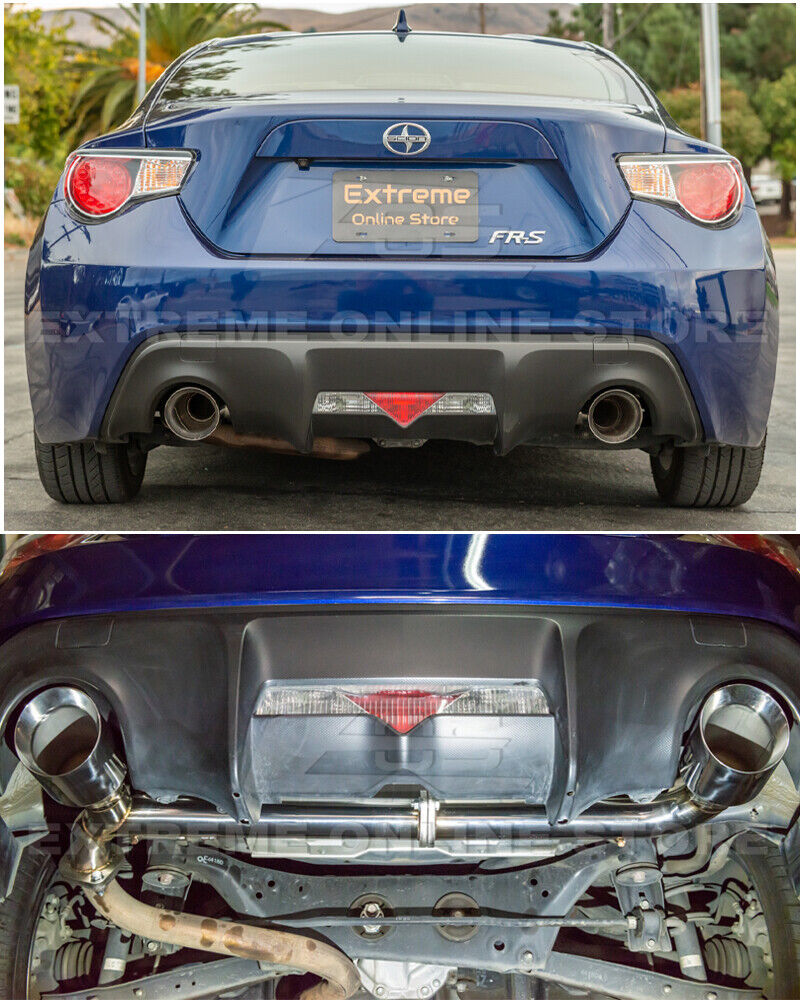 For 12-20 Scion FR-S BRZ Toyota 86 | Muffler Delete Axle Back 4.5 Dual Exhaust