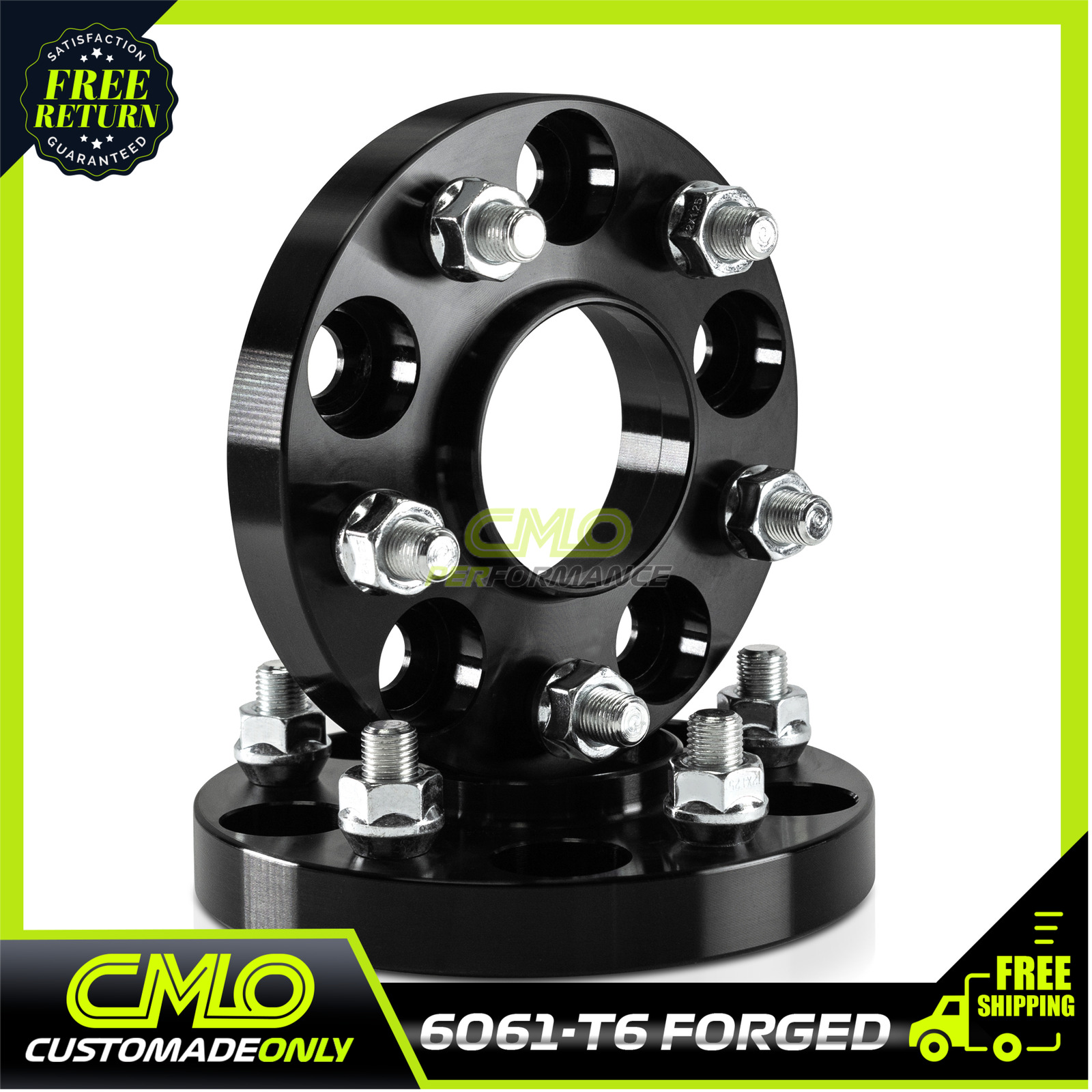 2pc 20mm Black Wheel Spacers 5x4.5 For IS250 IS300 IS350 GS300 GS350 GS460 Camry