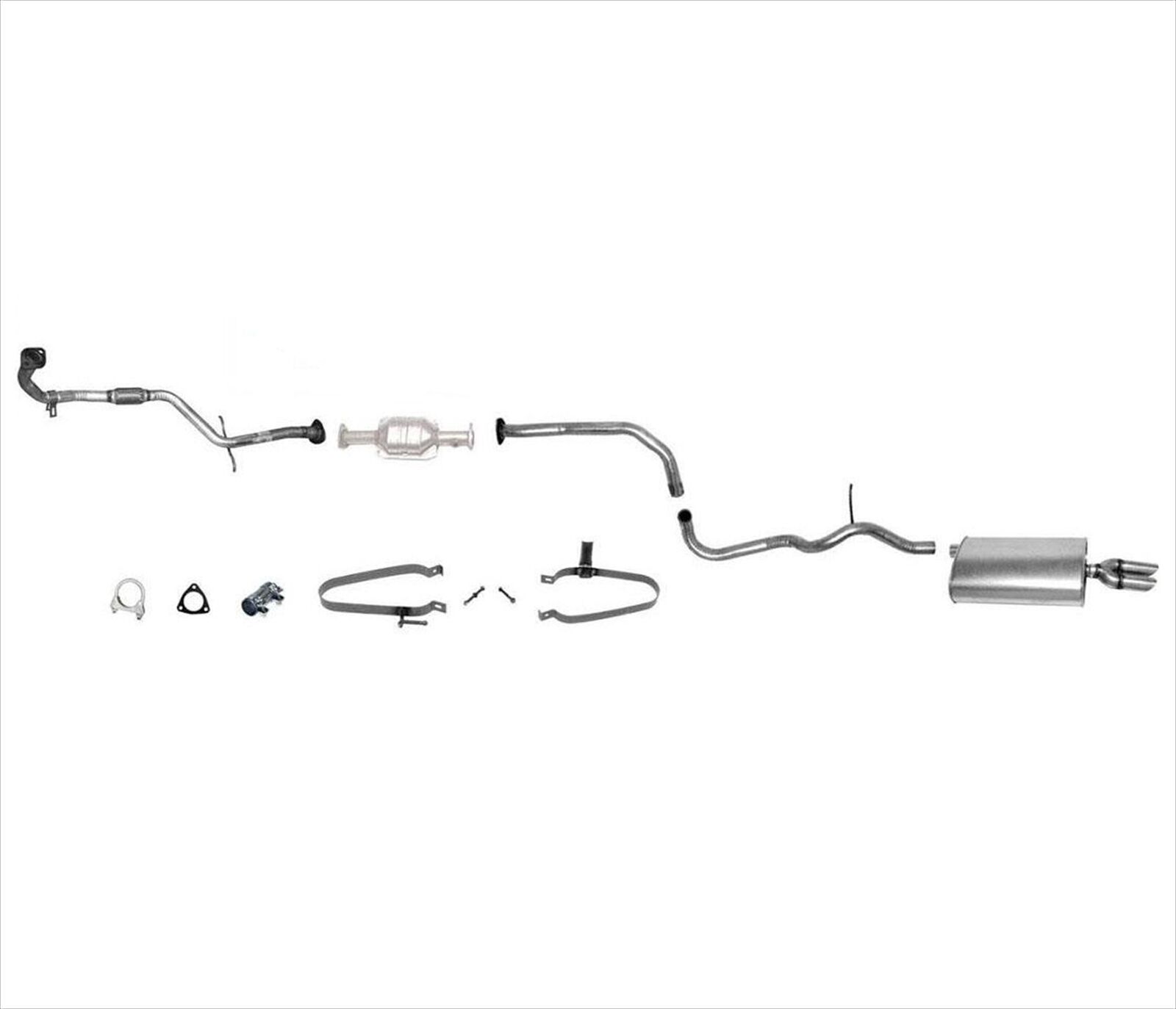 Fits 97-98 GMC Cavalier 2.2L Engine Only Converter Muffler Exhaust Pipe System