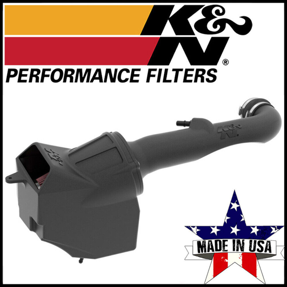K&N AirCharger Cold Air Intake System fit 2016-2023 Jeep Wrangler Gladiator 3.6L