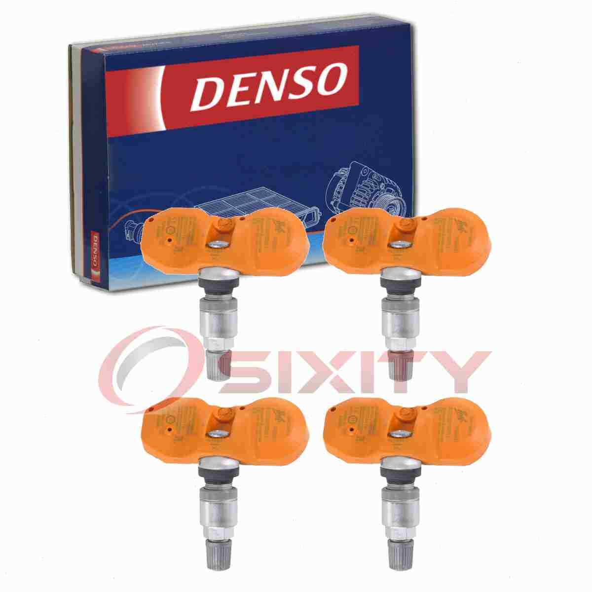 4 pc Denso Tire Pressure Monitoring System Sensors for 2002-2005 BMW 745i nt