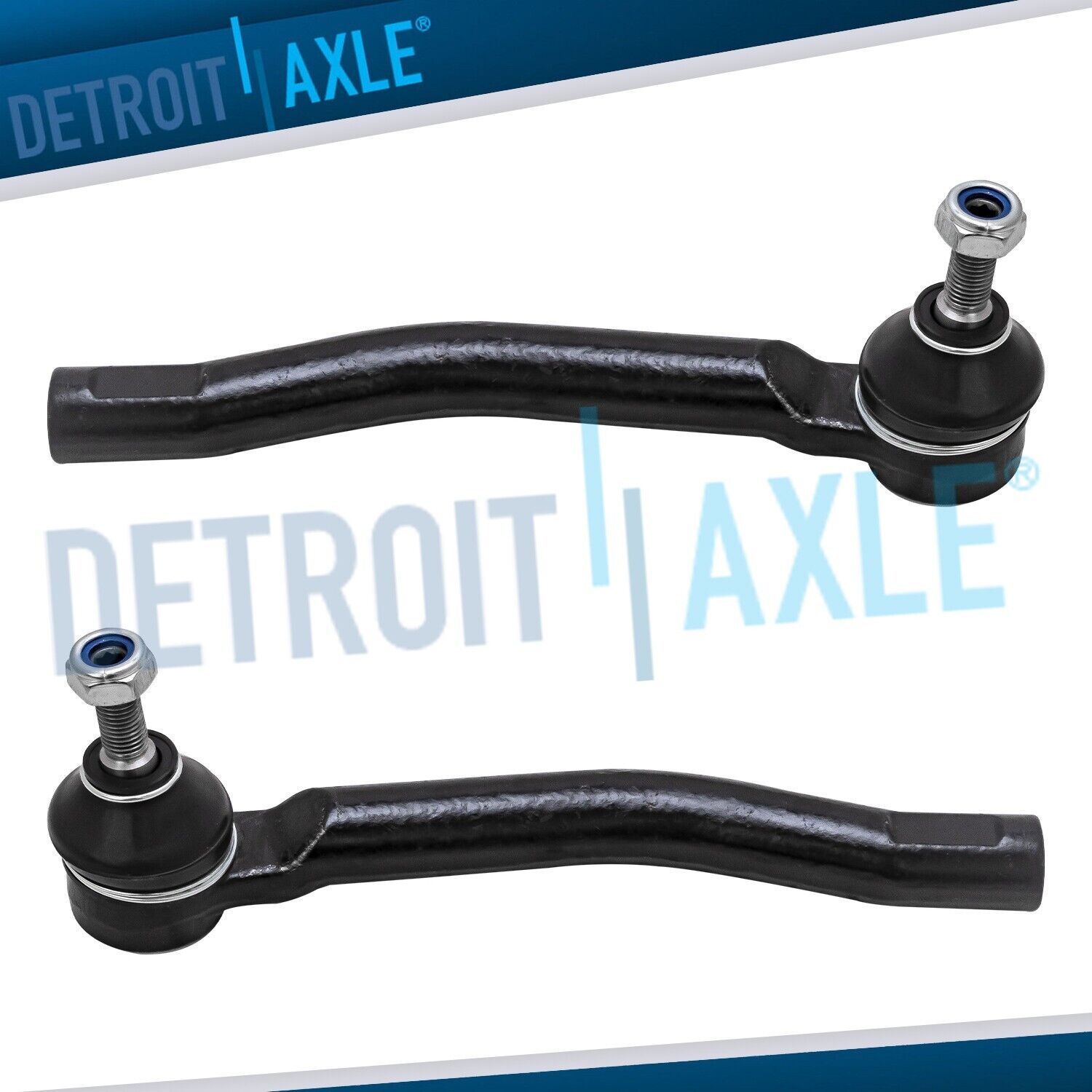 Front Outer Tie Rod Ends for 2011 2012 2013 2014 Nissan Juke Leaf Left and Right