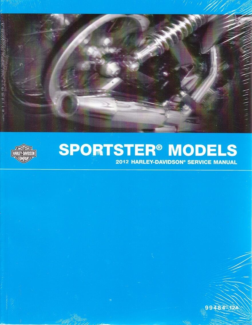 2012 Harley Sportster XL883 XL1200 Repair Service Workshop Shop Manual 99484-12A