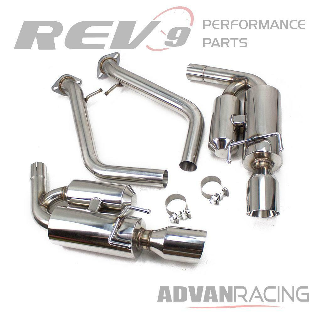for IS250/IS350 14-16 Cat-Back Exhaust Kit Stainless Steel 4