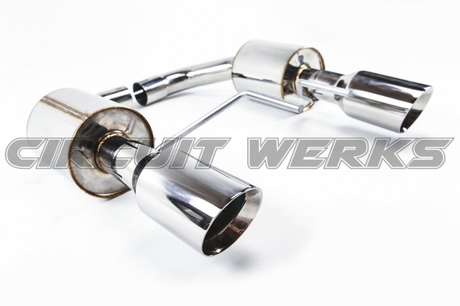 Ford Mustang GT 15-17 Exhaust w/ Dual Mufflers 4