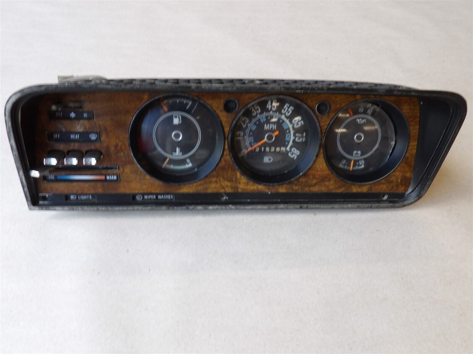 Speedometer Gauge Cluster Heater Panel Jeep Wagoneer Cherokee 1982-1984 85mph