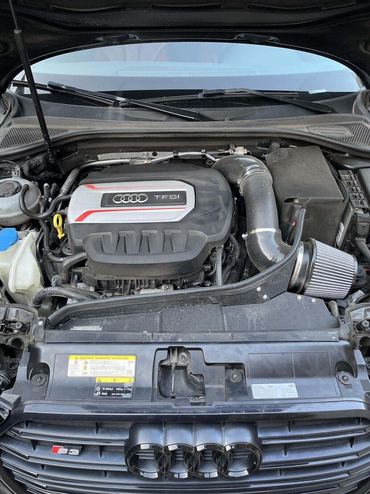 integrated engineering cold air intake for MQB 1.8/2.0T MK7/GTI/R/A3/S3