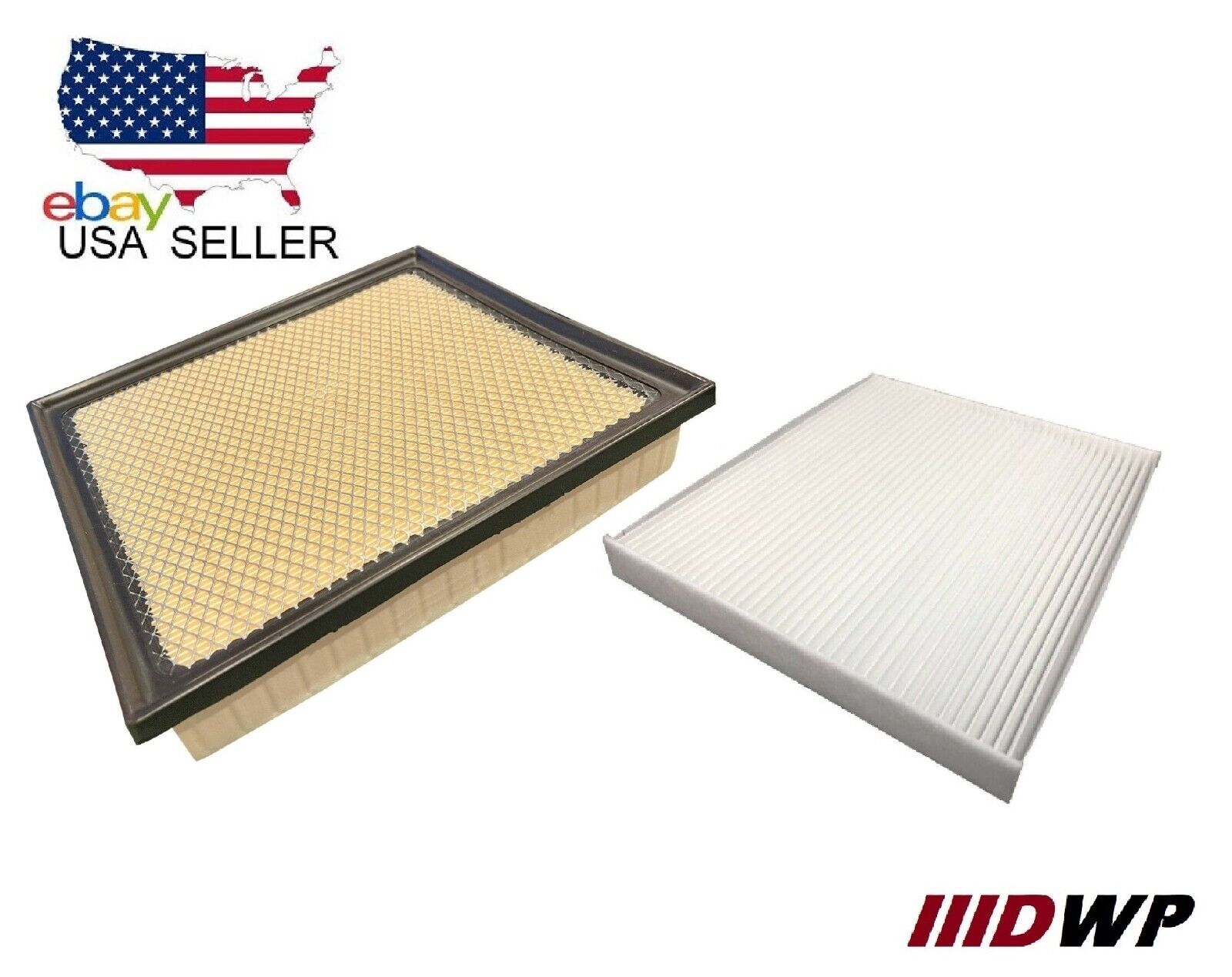 COMBO ENGINE AIR FILTER + CABIN AIR FILTER FOR TOYOTA 2016 - 2022 TACOMA 3.5L