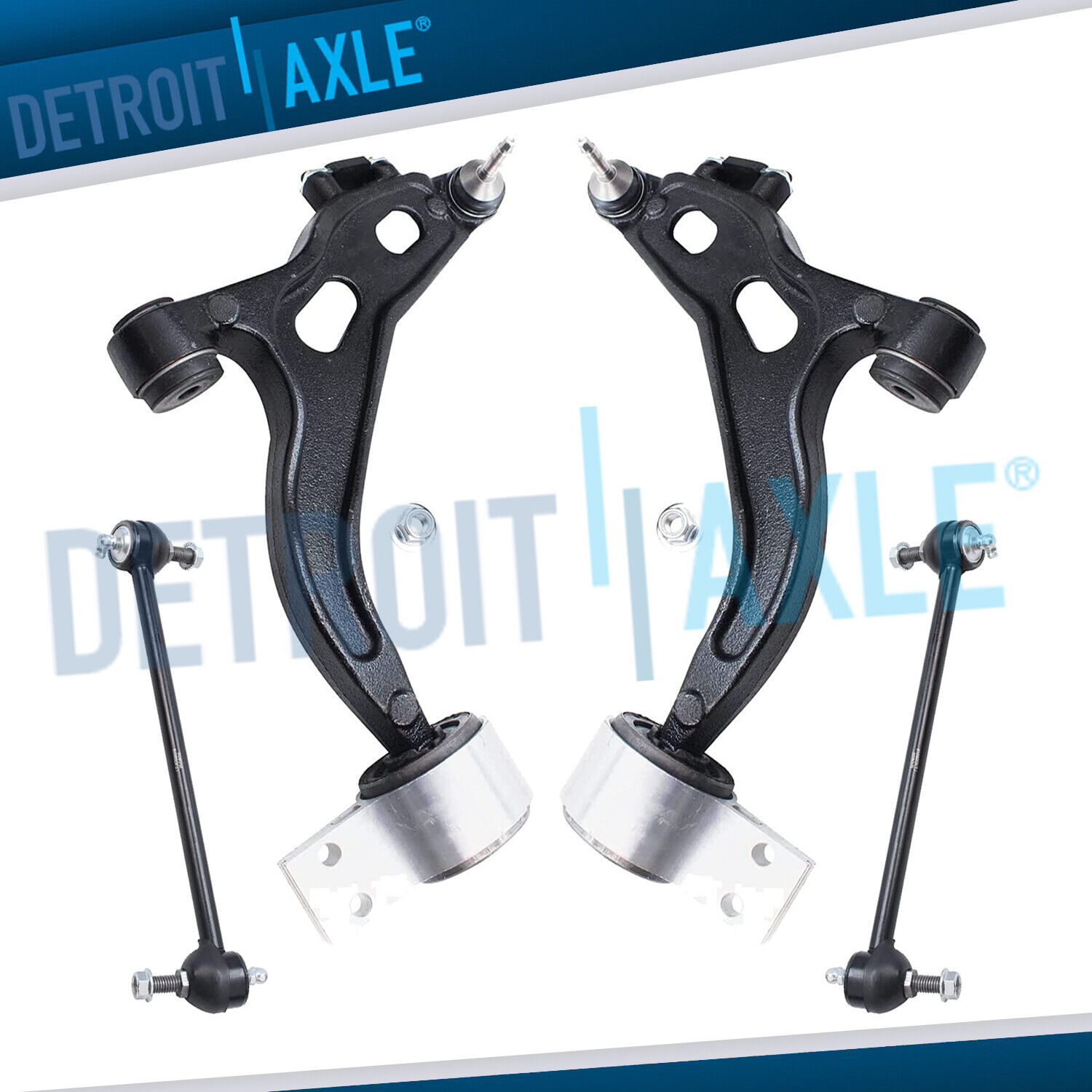 4pc Front Lower Control Arm kit 2005-2007 Ford Freestyle Five hundred Montego