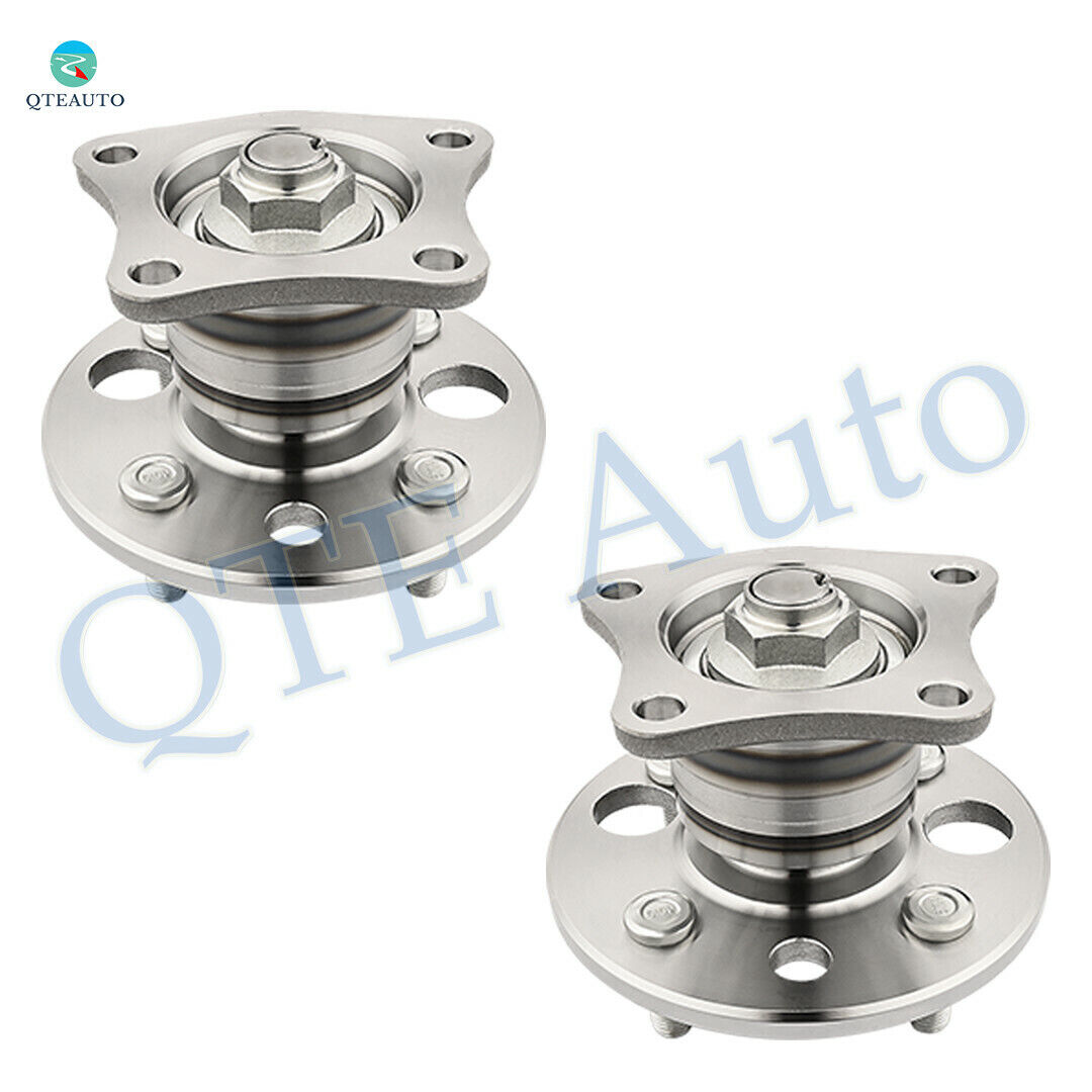 Pair of 2 Rear Wheel Bearing-Hub Assembly For 1998-2002 Chevrolet Prizm Non-ABS
