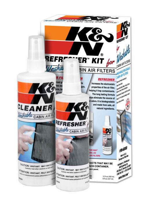K&N Cabin Filter Cleaning Care Kit 99-6000 (996000)