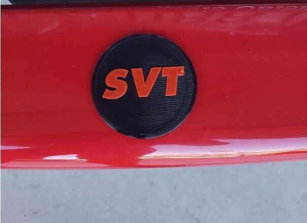 SVT F-150 Lightning Bumper Hitch Ball Plug Cover and Front Grille Emblem