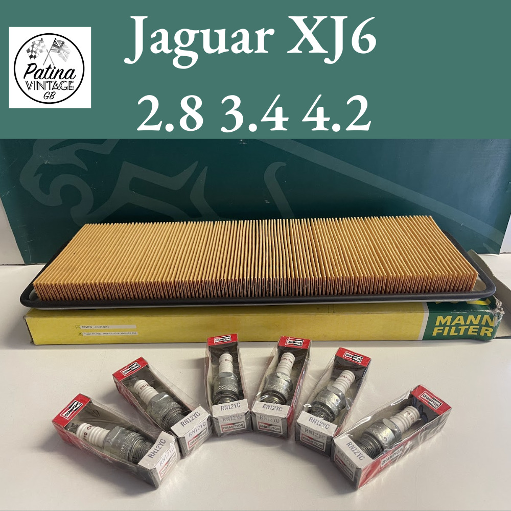 Jaguar XJ6 Series 1 & 2 Carburettor Models Air Filter & Spark Plug Kit EAC4954