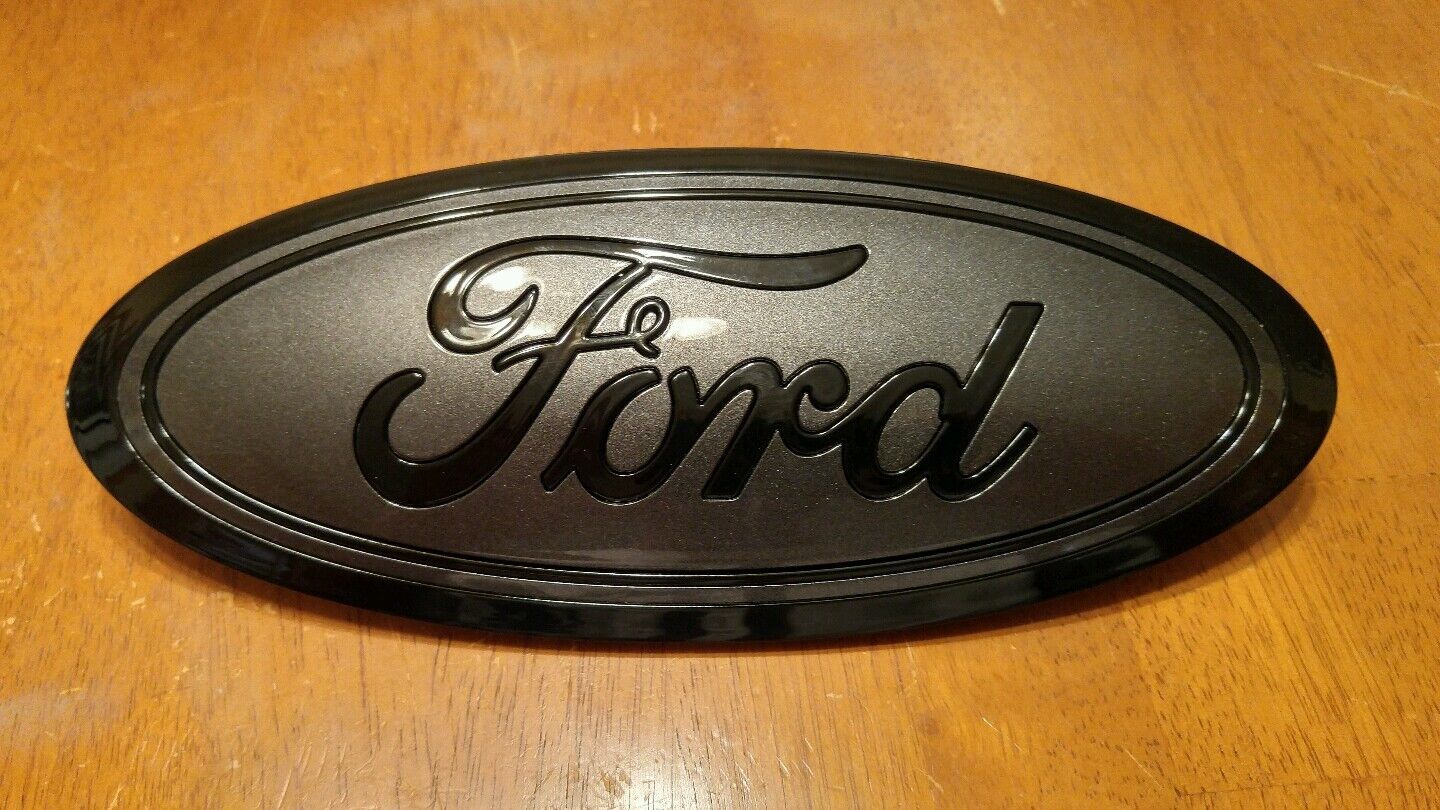 2015-20 Ford F150 TAILGATE emblem custom GLOSS magnetic and black combo 9.5