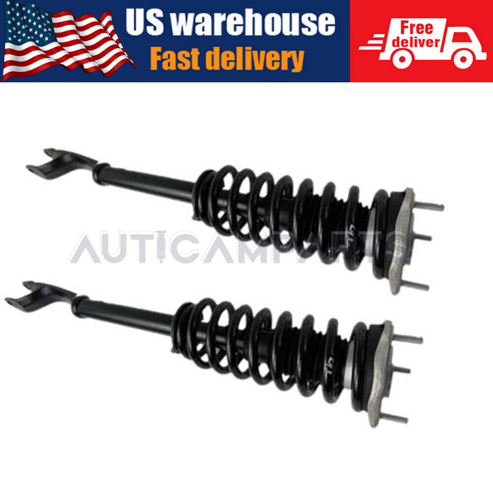 Pair Front Shock Absorbers Struts Assys For Mercedes C253 GLC300 GLC43 GLC63 AMG