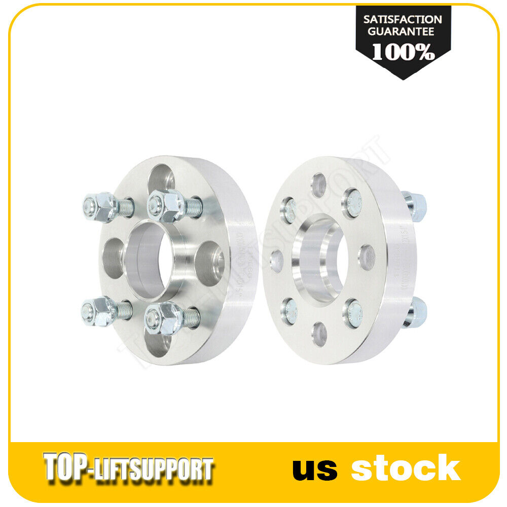 2x 1 Inch 4x100 Wheel Spacers Hubcentric For Honda Civic Honda Fit Acura Integra