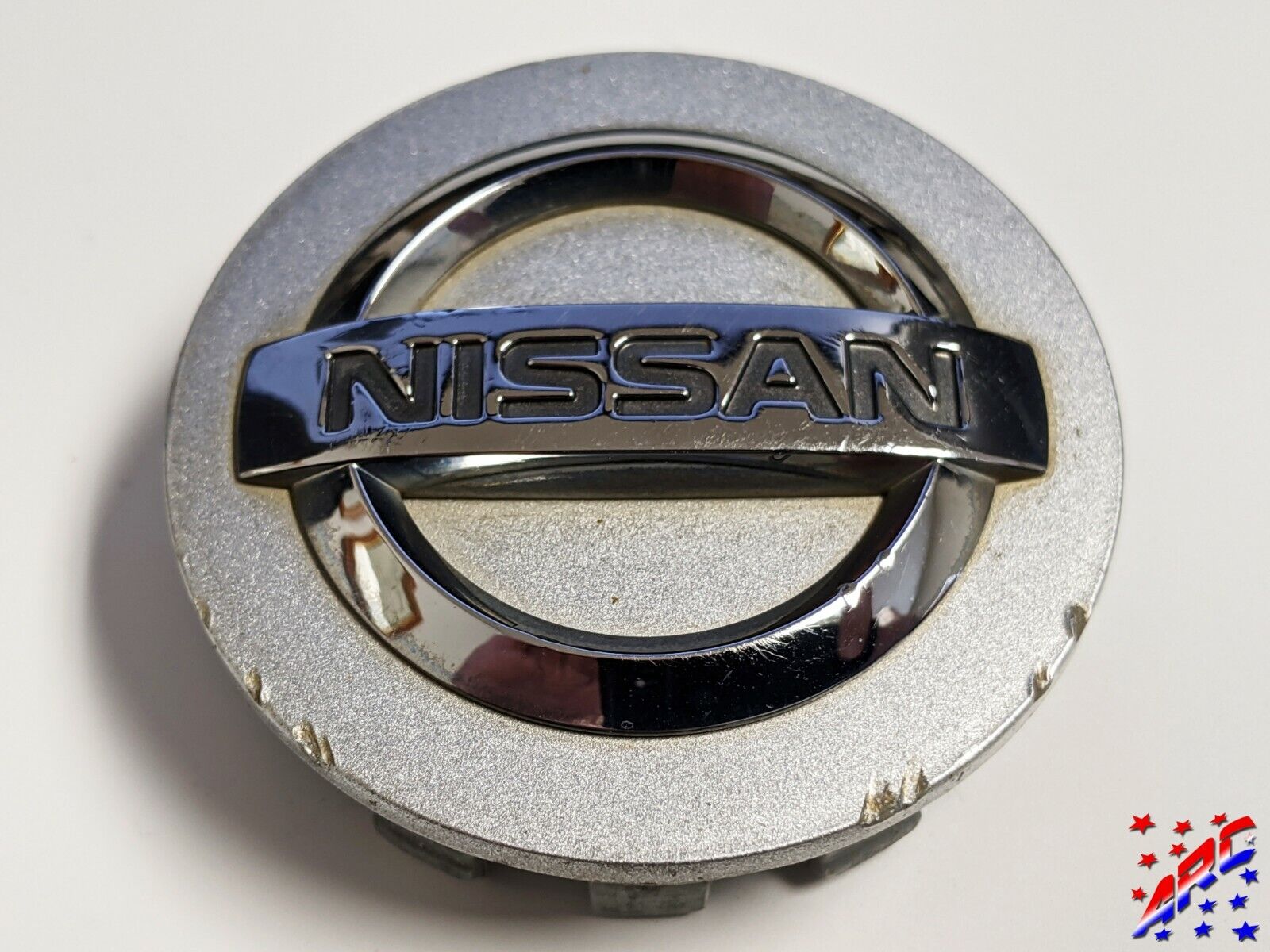 Factory OEM Nissan Wheel Center Hub Cap 40342-AU510 Silver 2-1/8