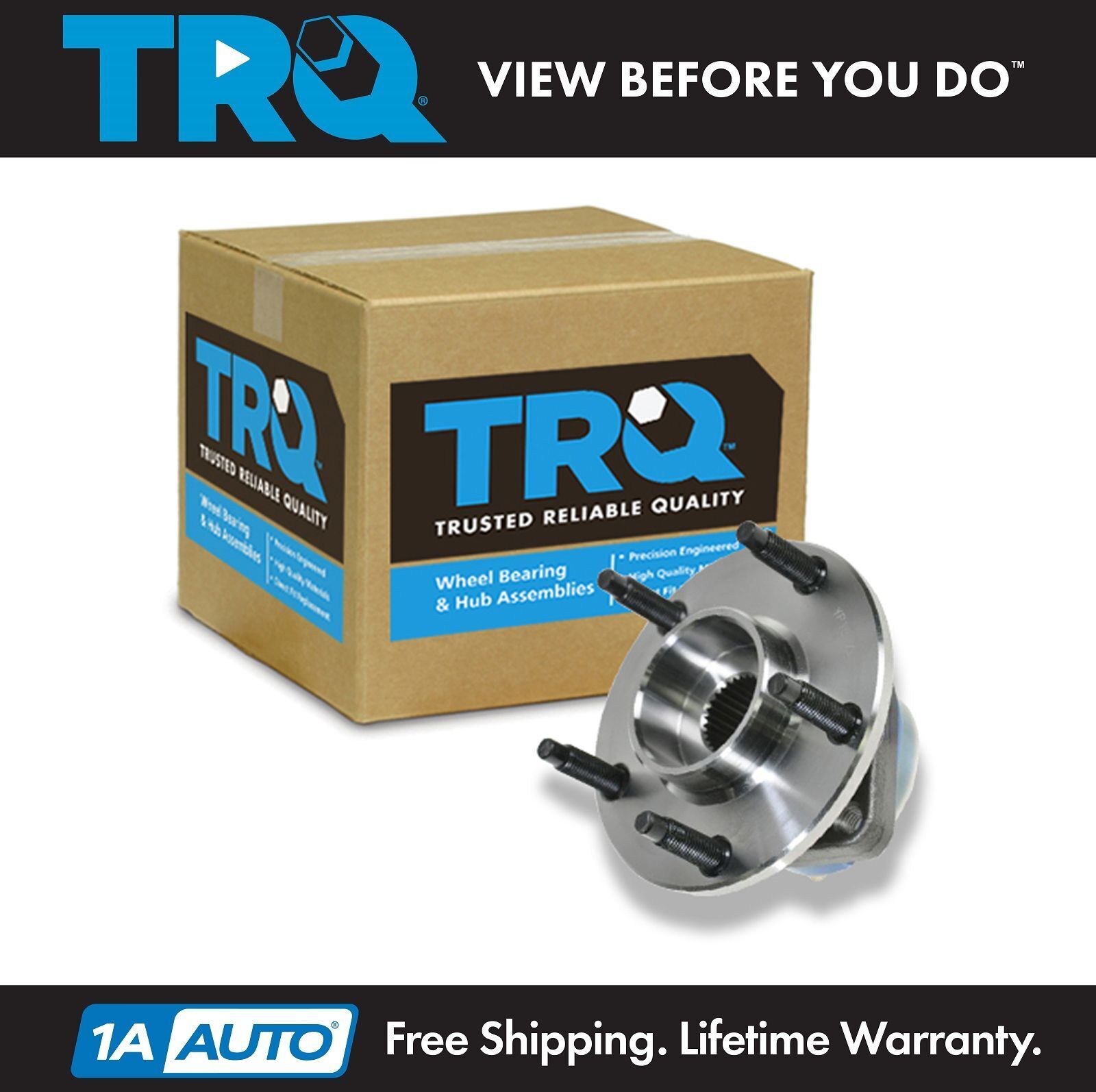 TRQ Rear Wheel Hub & Bearing Left or Right for Chevy Corvette XLR XLR-V
