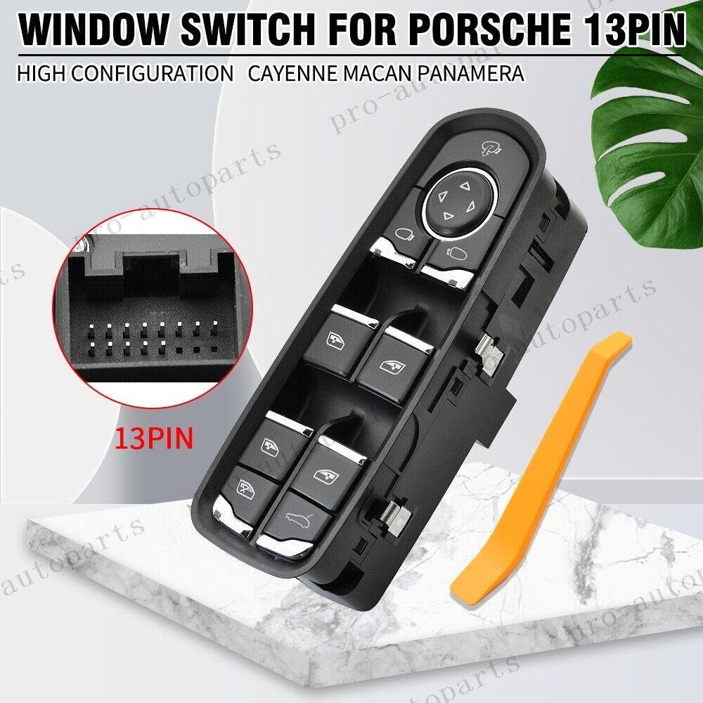 Power Window Switch For Porsche Panamera Cayenne Sport Utility Hatchback 4-Door